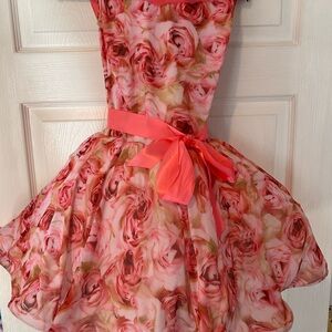 Revolution Pink Floral Kids Dance Costume